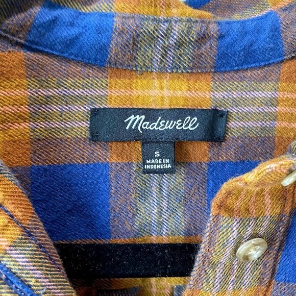 Madewell Westward Shirt in Ardan Plaid S - Picture 2 of 7